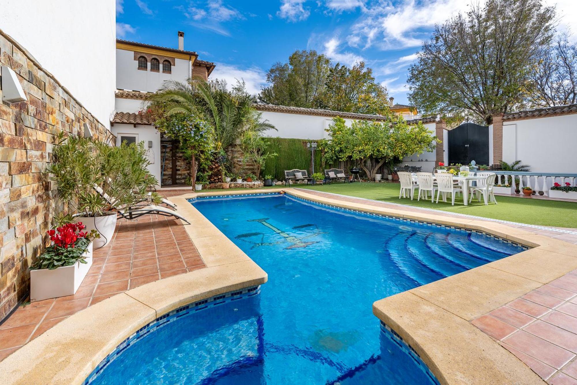 Вілла Casa De Amigos La Latina Con Piscina, Chimenea Y Barbacoa Illora Екстер'єр фото