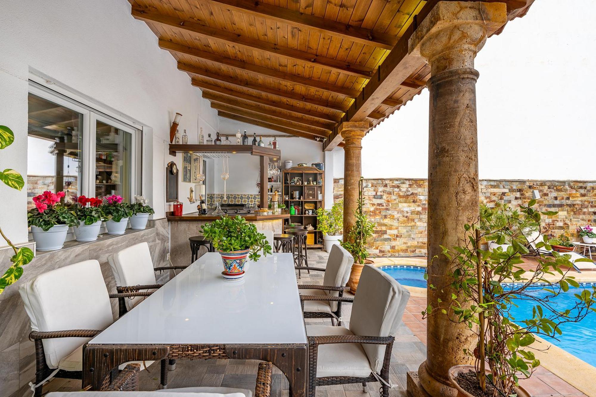 Вілла Casa De Amigos La Latina Con Piscina, Chimenea Y Barbacoa Illora Екстер'єр фото